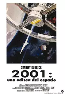 Pelicula 2001: Una odisea del espacio, ciencia ficcio, director Stanley Kubrick
