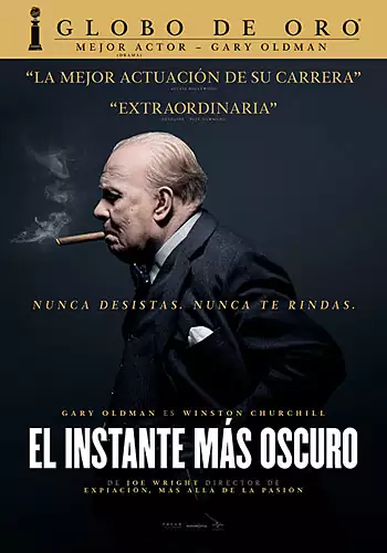 Pelicula El instante ms oscuro, biografico, director Joe Wright