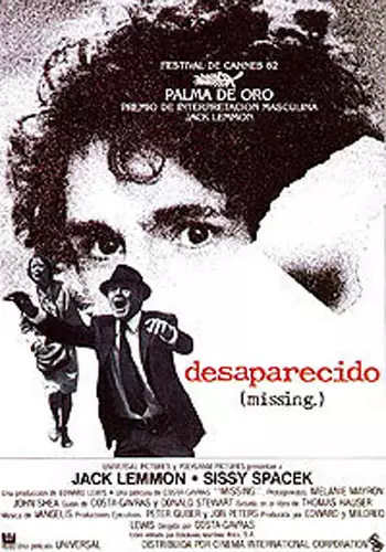 Pelicula Desaparecido VOSE, drama, director Costa-Gavras
