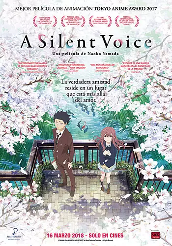 Pelicula A silent voice, animacion, director Naoko Yamada