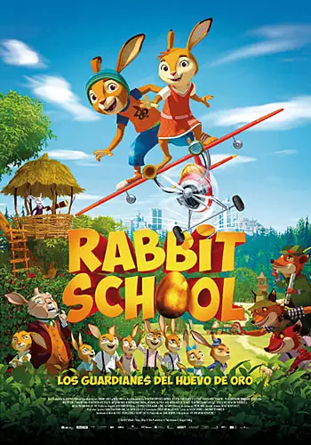 Pelicula Rabbit School. Los guardianes del huevo de oro VOSE, animacion, director Ute von Mnchow-Pohl