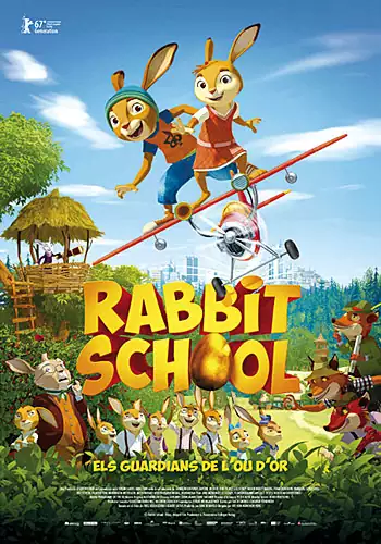 Pelicula Rabbit School. Els guardians de lou dor CAT, animacio, director Ute von Mnchow-Pohl