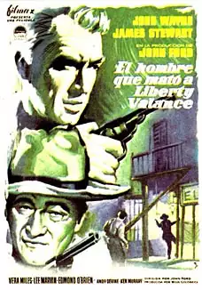 Pelicula El hombre que mat a Liberty Valance VOSC, western, director John Ford