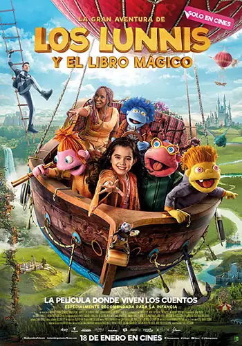 Pelicula La gran aventura de los Lunnis y el libro mgico, infantil, director Juan Pablo Buscarini