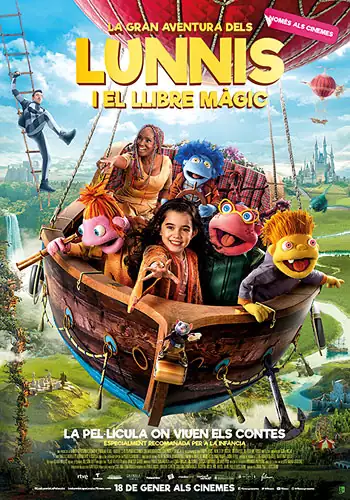 Pelicula La gran aventura dels Lunnis i el llibre mgic CAT, infantil, director Juan Pablo Buscarini