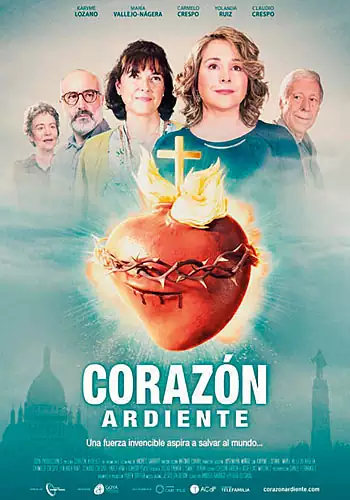 Pelicula Corazn ardiente, religiosa, director Andrs Garrig y Antonio Cuadri