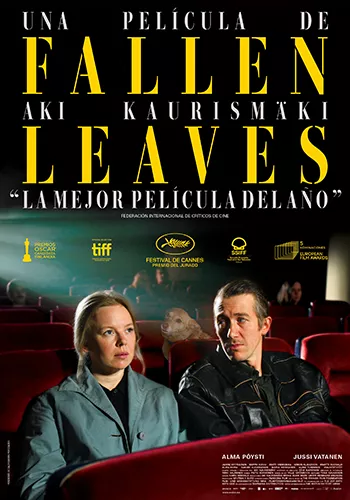 Pelicula Fallen Leaves VOSE, comedia drama, director Aki Kaurismki