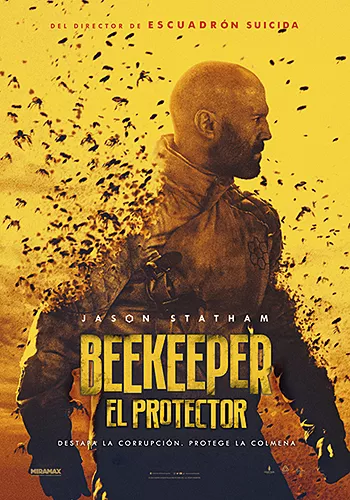 Pelicula Beekeeper. El protector, accio, director David Ayer
