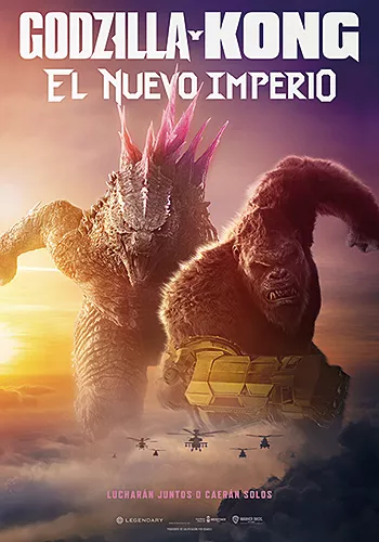 Pelicula Godzilla y Kong. El nuevo imperio 3D, aventures, director Adam Wingard