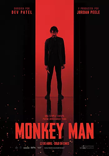Pelicula Monkey Man, accion, director Dev Patel