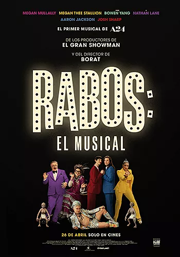 Pelicula Rabos. El musical, musical, director Larry Charles