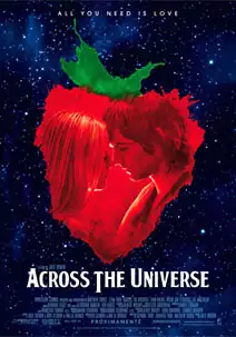 Pelicula Across the universe, musical, director Julie Taymor