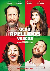 Pelicula Ocho apellidos vascos, comedia, director Emilio Martnez Lzaro