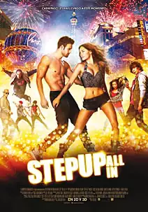 Pelicula Step up: All in, drama musical, director Trish Sie