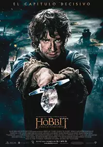 Pelicula El Hobbit. La batalla de los cinco ejrcitos VOSE, aventuras, director Peter Jackson