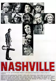 Pelicula Nashville VOSE, drama musical, director Robert Altman