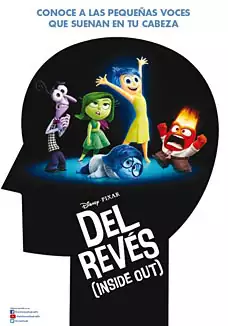 Pelicula Del revs Inside out, animacion, director Pete Docter y Ronaldo Del Carmen