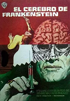 Pelicula El cerebro de Frankenstein VOSE, terror, director Terence Fisher