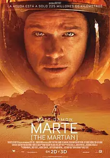 Pelicula Marte The Martian, ciencia ficcio, director Ridley Scott