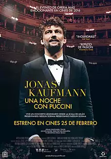 Pelicula Jonas Kaufmann: Una noche con Puccini, concierto, director 