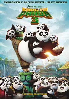 Pelicula Kung Fu Panda 3 CAT, animacion, director Jennifer Yuh y Alessandro Carloni