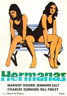 Pelicula Hermanas VOSE, thriller, director Brian De Palma