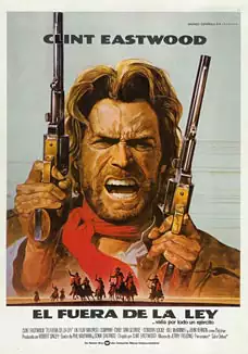 Pelicula El fuera de la ley VOSE, western, director Clint Eastwood