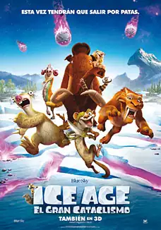 Pelicula Ice Age 5. El gran cataclismo, animacion, director Mike Thurmeier y Galen T. Chu
