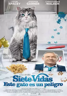Pelicula Siete vidas este gato es un peligro, comedia, director Barry Sonnenfeld