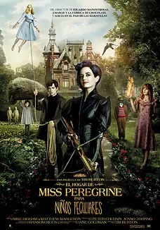 Pelicula El hogar de Miss Peregrine para nios peculiares, fantastica, director Tim Burton