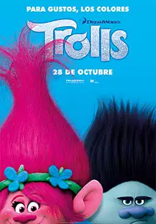 Pelicula Trolls 3D, animacion, director Mike Mitchell