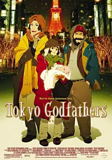 Pelicula Tokyo godfathers VOSE, animacio, director Satoshi Kon i Shgo Furuya