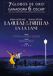 Pelicula La ciudad de las estrellas La La land, musical, director Damien Chazelle