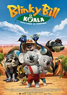 Pelicula Blinky Bill el koala, animacio, director Deane Taylor i Noel Cleary i Alexs Stadermann i Alex Weight