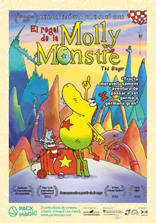 Pelicula El regal de la Molly Monstre CAT, animacion, director Matthias Bruhn y Michael Ekbladh y Ted Sieger