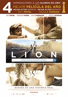 Pelicula Lion VOSE, drama, director Garth Davis