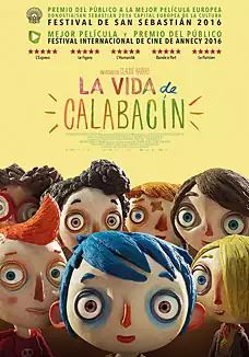 Pelicula La vida de Calabacn, animacion, director Claude Barras