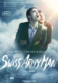 Pelicula Swiss army man VOSE, comedia drama, director Dan Kwan y Daniel Scheinert