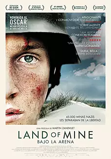 Pelicula Land of mine Bajo la arena VOSC, drama historica, director Martin Zandvliet