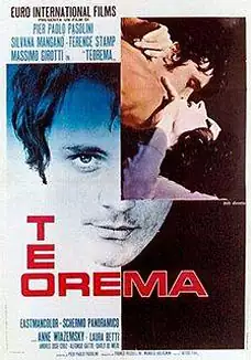 Pelicula Teorema VOSE, drama, director Pier Paolo Pasolini