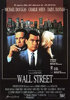 Pelicula Wall Street VOSE, drama, director Oliver Stone