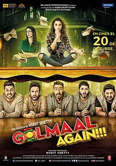 Pelicula Golmaal again!!! VOSE, comedia, director Rohit Shetty