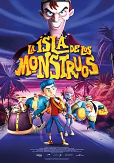 Pelicula La isla de los monstruos, animacio, director Leopoldo Aguilar