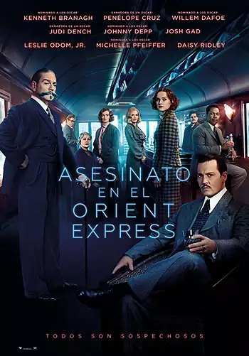 Pelicula Asesinato en el Orient Express, thriller, director Kenneth Branagh