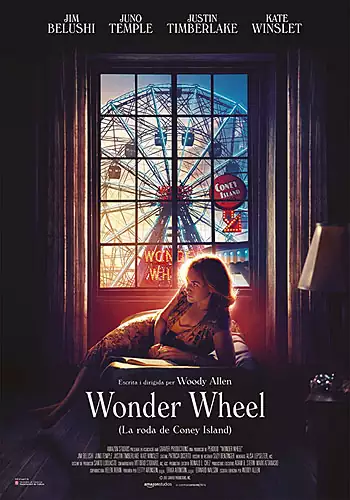 Pelicula Wonder wheel La noria de Coney Island CAT, drama, director Woody Allen