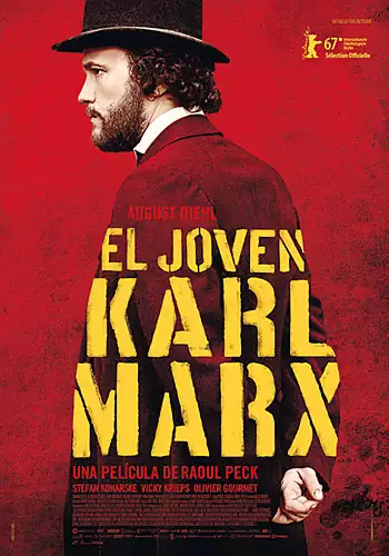 Pelicula El joven Karl Marx, biografico, director Raoul Peck