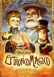 Olentzero y el tronco mgico