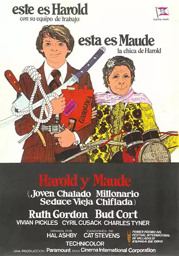 Pelicula Harold y Maude VOSE, drama, director Hal Ashby