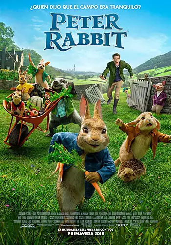Pelicula Peter Rabbit VOSE, animacio, director Will Gluck