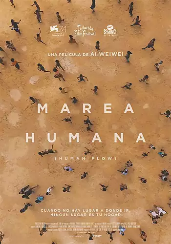Pelicula Marea humana Human Flow VOSE, documental, director Ai Weiwei